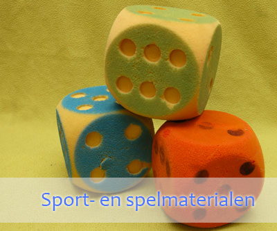 Sport- en spelmaterialen